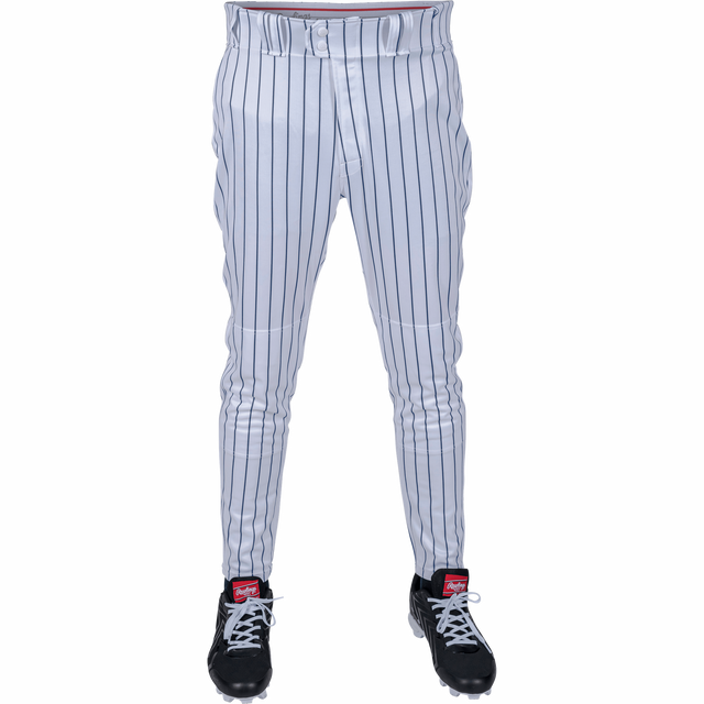 Rawlings Youth 150 Baseball Jogger Pant with Pinstripe-1