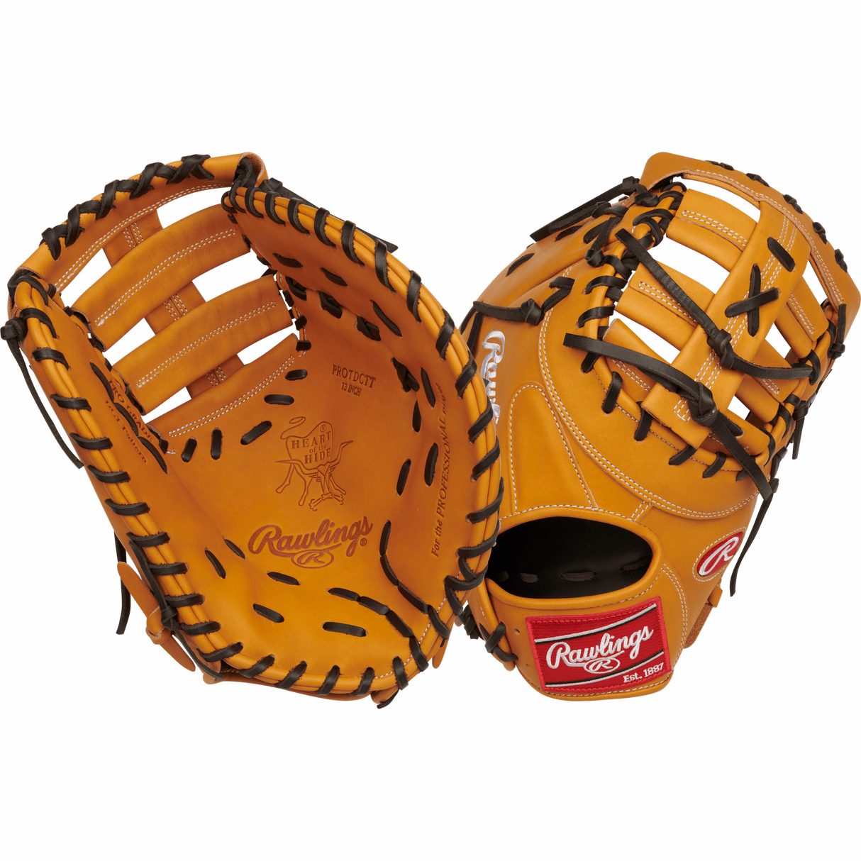 Rawlings Heart of the Hide 13" First Base Baseball Mitt-1