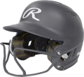 Rawlings Mach Hi-viz 1-tone Matte Fastpitch Softball Batting Helmet with Attached Face Guard-1