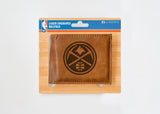 Rico Industries NBA  Denver Nuggets  Laser Engraved Billfold Wallet-3