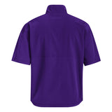 adidas Men's Short Sleeve Quarter Zip Woven Jacket-2