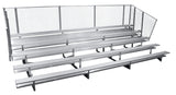Gared 5 Row Fixed Spectator Bleacher without Aisle Sports Field Equipment All