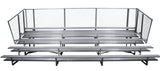 Gared 5-Row Fixed Spectator Bleacher without Aisle Sports Field Equipment All