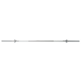 York Chrome Spin-Lock Weight Bar with Spin-Lock Collars