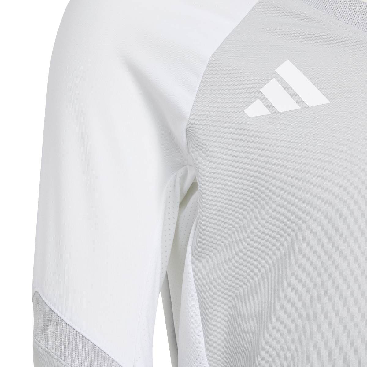 adidas Youth Girls' Volleyball Quickset Long Sleeve Jersey-19