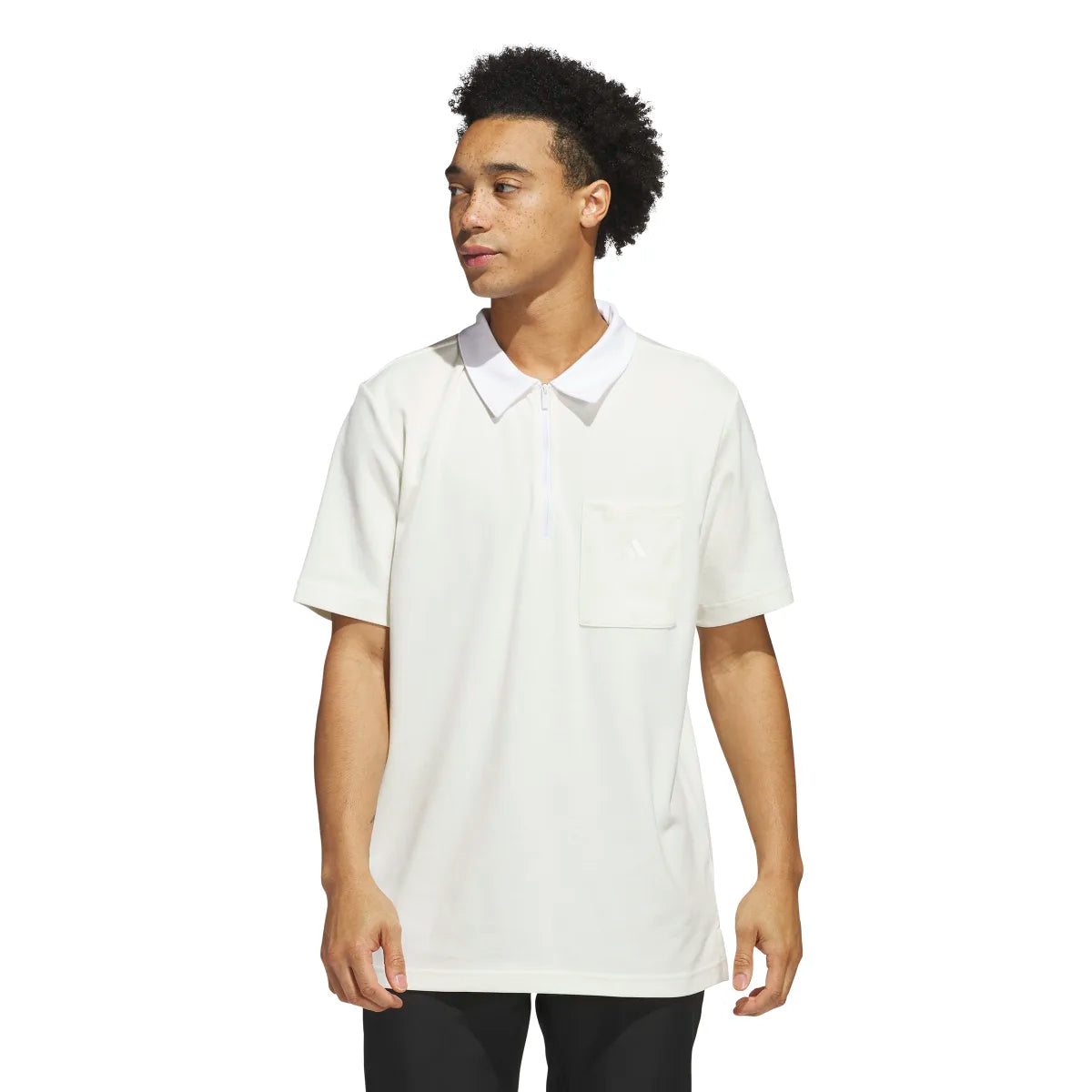 adidas Men's Essentials Quarter-Zip Polo Shirt – League Outfitters