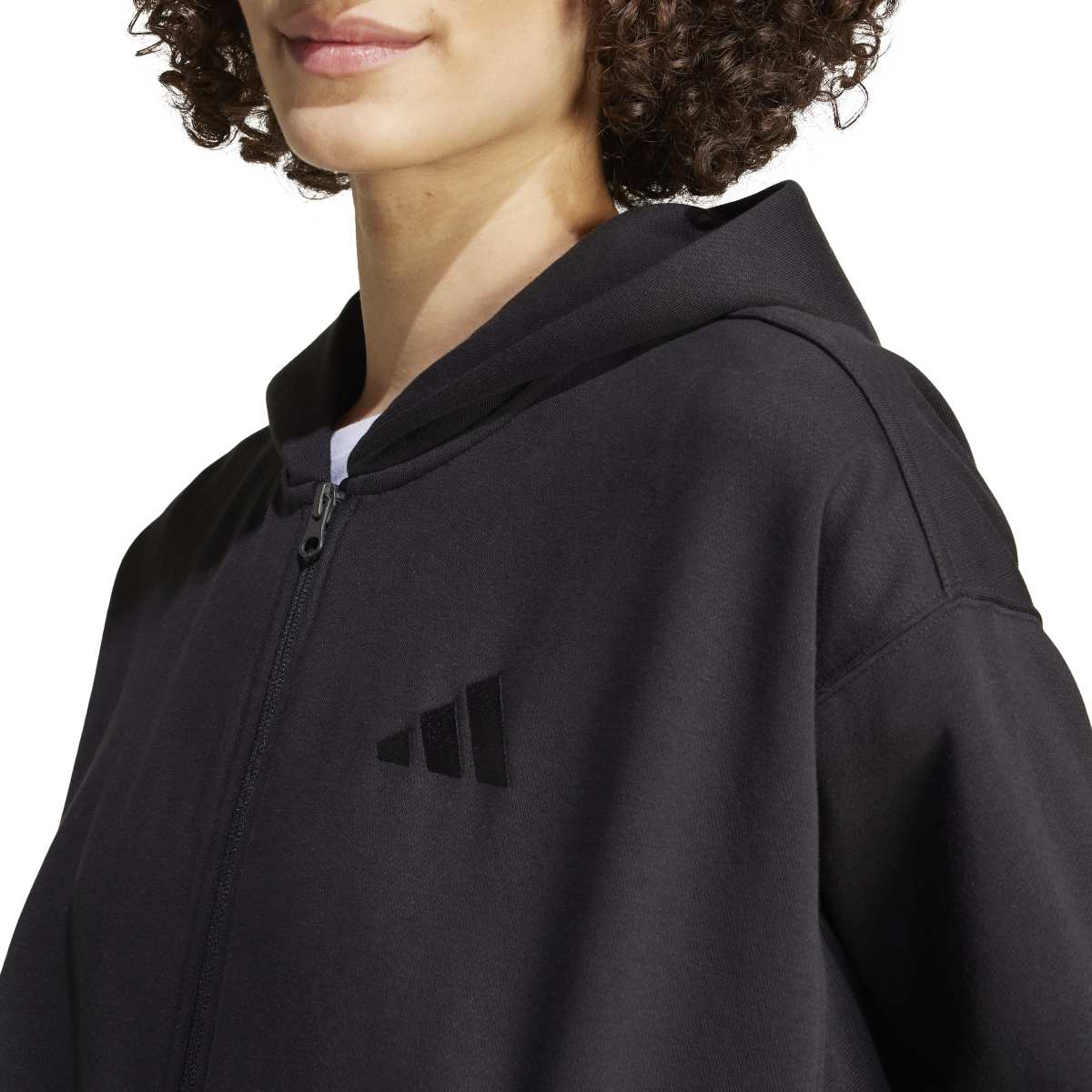 adidas Women's All SZN Fleece Full-Zip Hoodie
-5