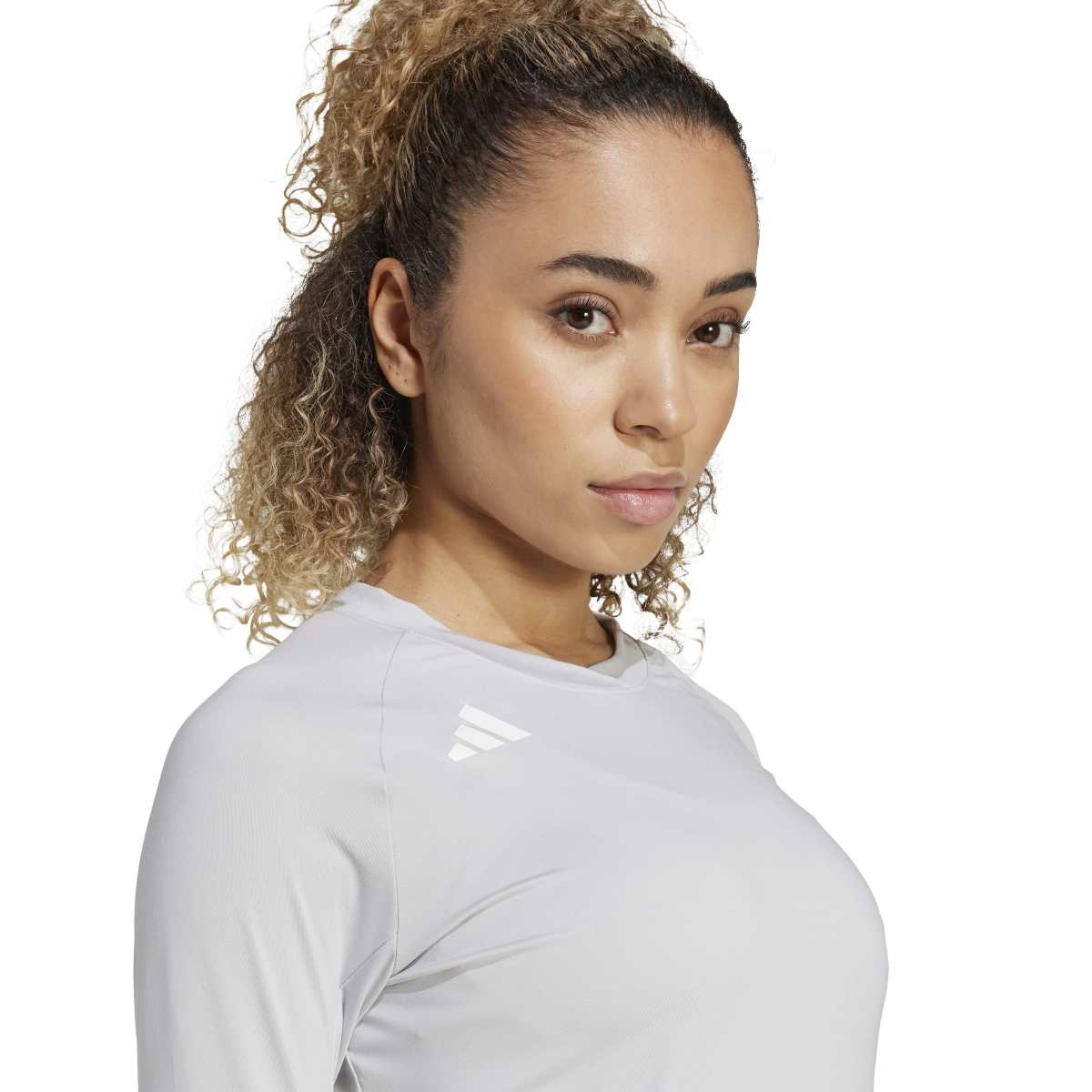 adidas Women's Hilo Long Sleeve Volleyball Jersey (Tall)-9