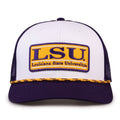 The Game Headwear Louisiana State Rope Trucker Hat