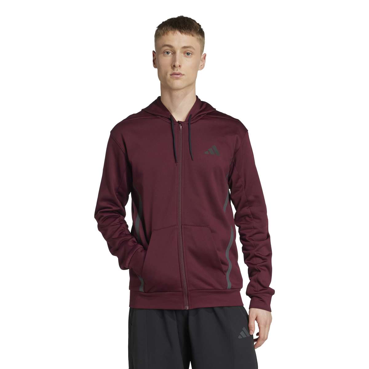 adidas Men's Game & Go Full Zip Hoodie-6
