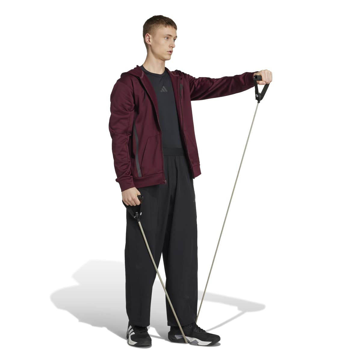 adidas Men's Game & Go Full Zip Hoodie-8