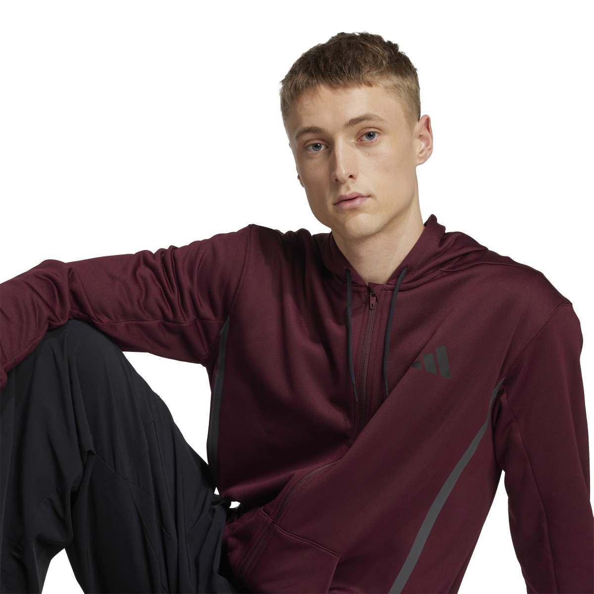 adidas Men's Game & Go Full Zip Hoodie-9