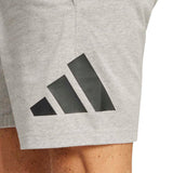adidas Men's Essentials Big Logo Single Jersey Shorts-4