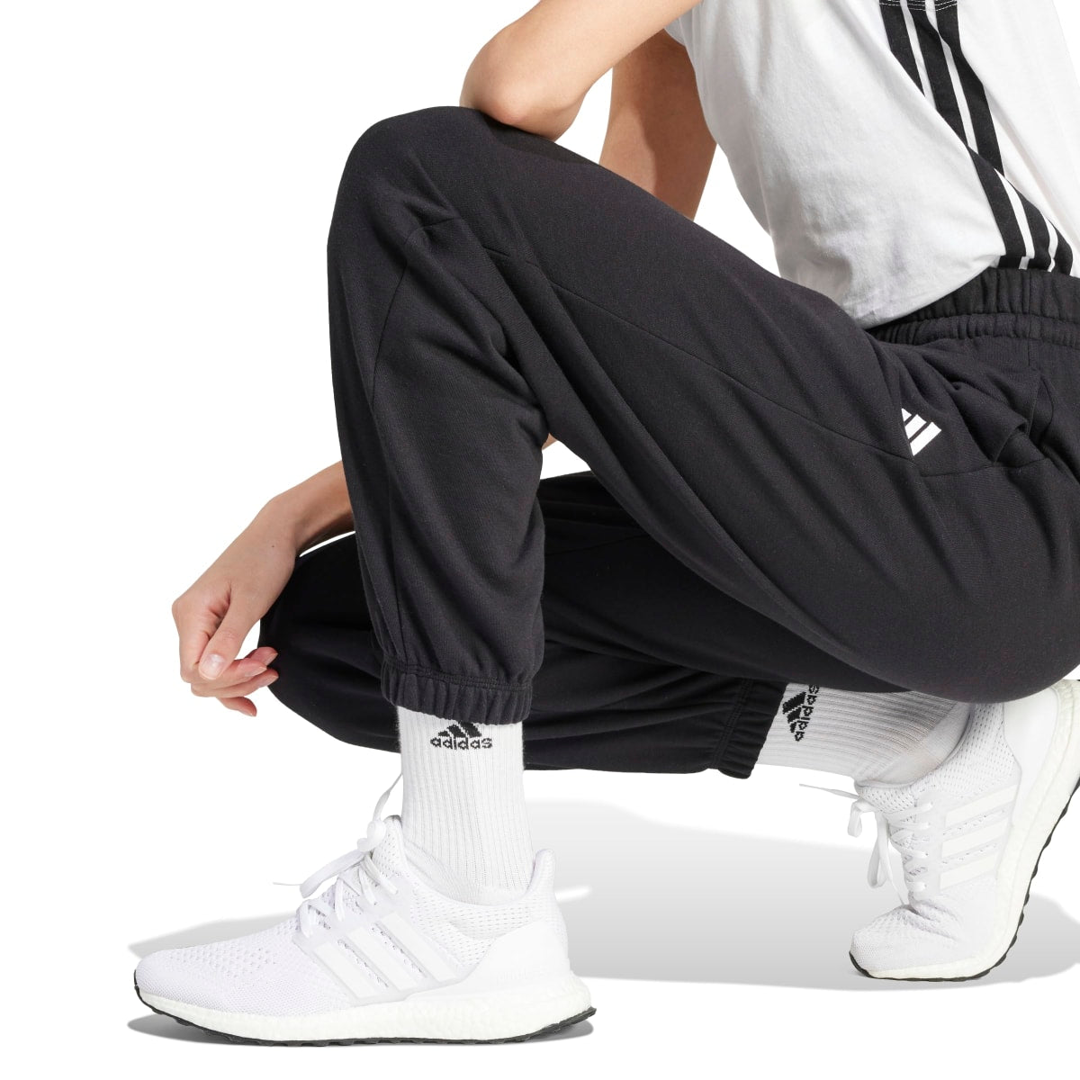 adidas Women's Essentials French Terry Cuffed Joggers-5