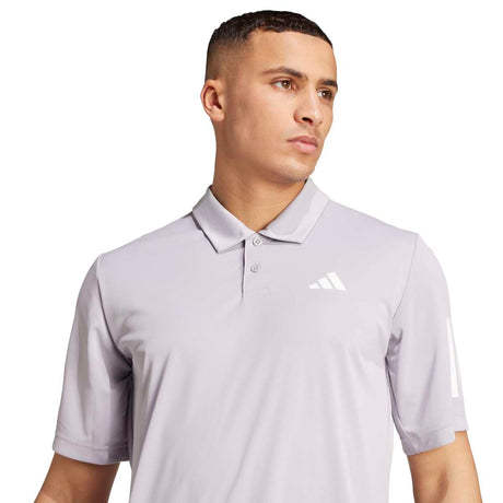 adidas Men's Club Tennis 3-Stripes Polo Shirt-4