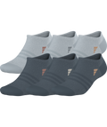 adidas Women's Superlite 3.0 No Show Socks (6-Pack)-1