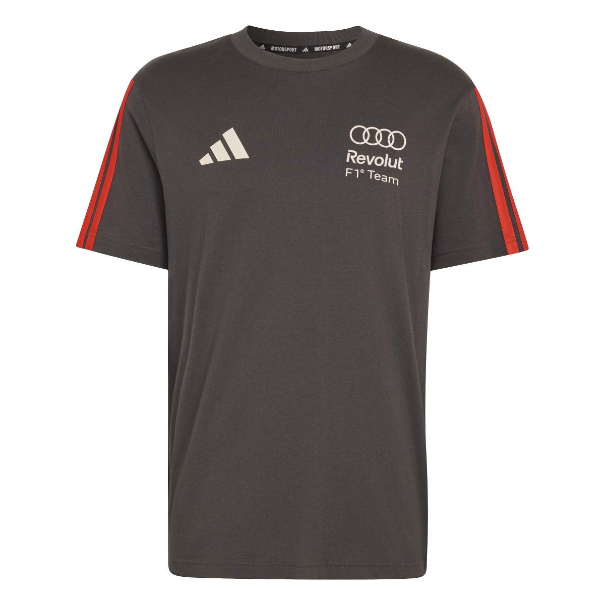 adidas Men's Audi Formula One Team DNA Short Sleeve Tee-1