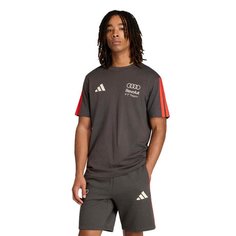 adidas Men's Audi Formula One Team DNA Short Sleeve Tee-1