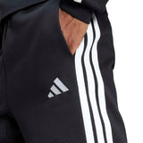 adidas Men's Essentials Three Stripes Fleece Shorts-7