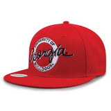 The Game Headwear Georgia Oversized Circle Snapback Collection Hat