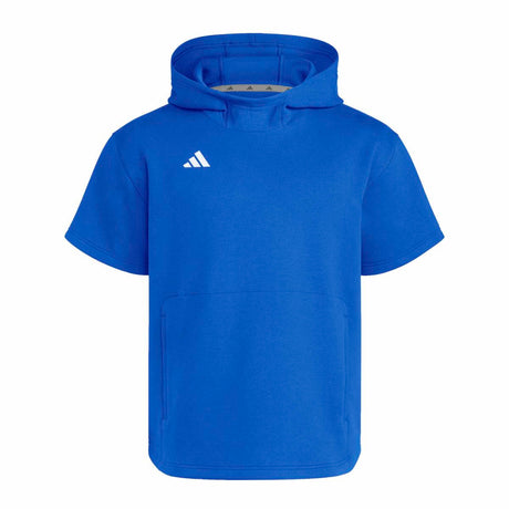 adidas Men's Dugout Short Sleeve Baseball Hoodie-1