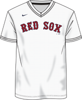 Nike Boston Red Sox Youth Institutional V-Neck Short Sleeve Synthetic Jersey