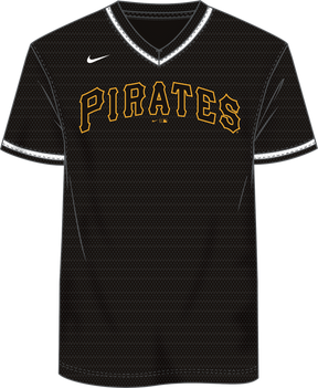 Nike Pittsburgh Pirates Men's Institutional V-Neck Short Sleeve T-Shirt