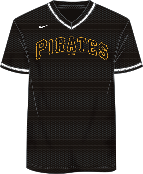 Nike Pittsburgh Pirates Men's Institutional V-Neck Short Sleeve T-Shirt