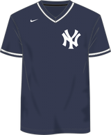 Nike New York Yankees Youth Institutional V-Neck Short Sleeve Synthetic Jersey