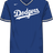 Nike Los Angeles Dodgers Youth Institutional V-Neck Short Sleeve T-Shirt