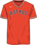Nike Houston Astros Men's Institutional V-Neck Short Sleeve T-Shirt