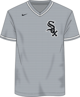 Nike Chicago White Sox Men's Institutional V-Neck Short Sleeve Synthetic Jersey