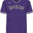 Nike Colorado Rockies Youth Institutional V-Neck Short Sleeve Synthetic Jersey