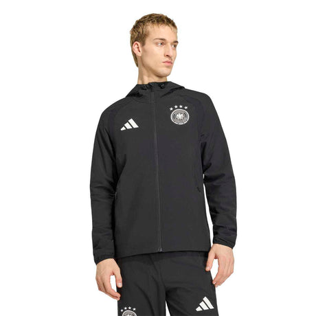 adidas Men's Germany Tiro Travel Full Zip Windbreaker-1