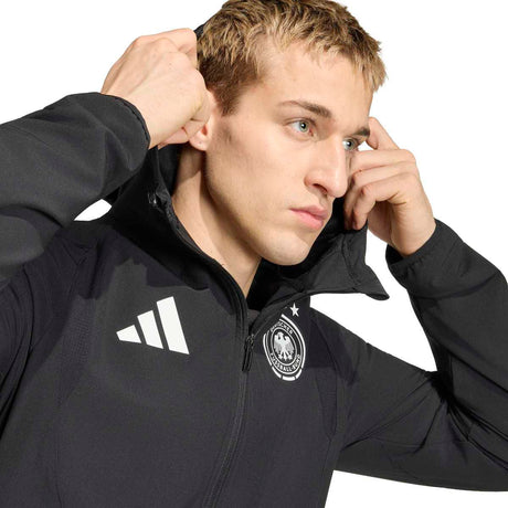 adidas Men's Germany Tiro Travel Full Zip Windbreaker-4