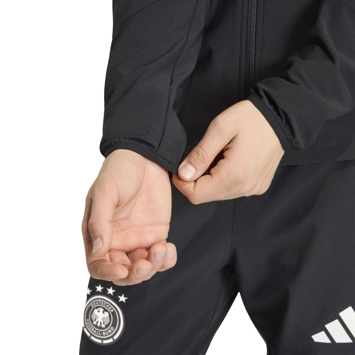 adidas Men's Germany Tiro Travel Full Zip Windbreaker-5