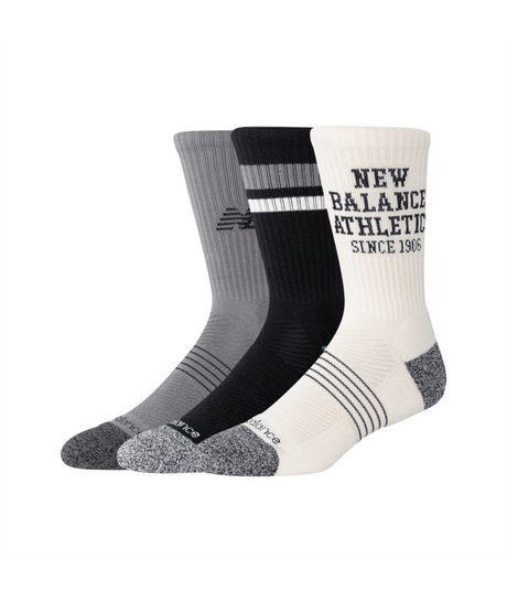 New Balance Active Graphic Crew Socks 3 Pack