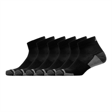 New Balance Cushioned Ankle Socks 6 Pack-1
