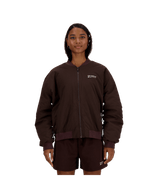 New Balance Women's Linear Heritage Woven Bomber Jacket-2