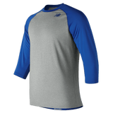 New Balance Men's 3/4 Baseball Raglan Top