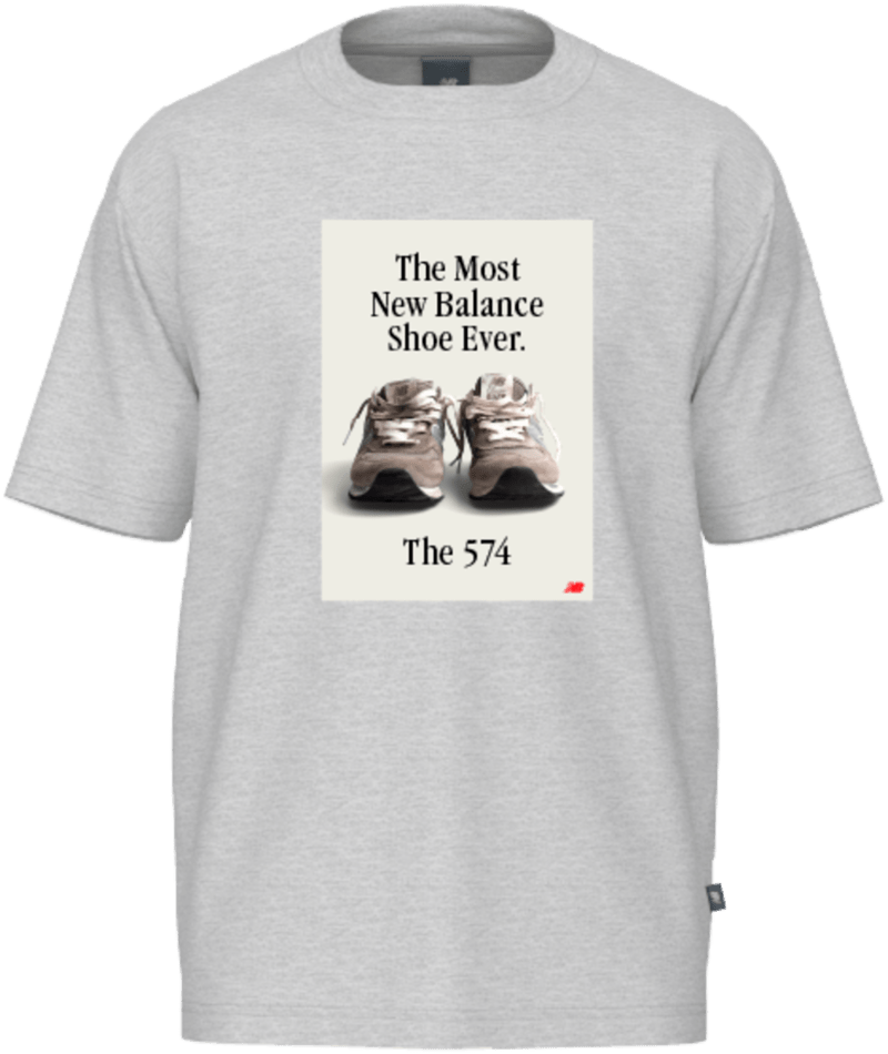 New Balance Men's 574 Ad T-Shirt-1