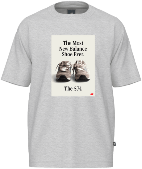 New Balance Men's 574 Ad T-Shirt-1