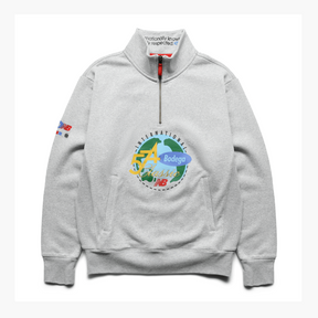 New Balance Men's Bodega x Quarter Zip Sweatshirt