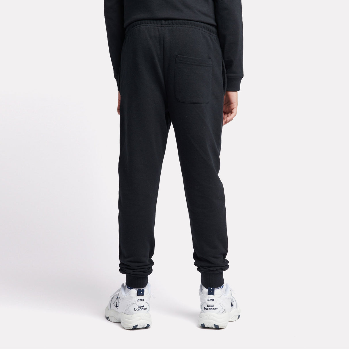 New Balance Youth French Terry Stacked Logo Jogger-3