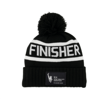 New Balance NYC Marathon Finisher Pom Beanie