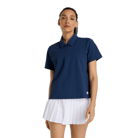 New Balance Women's Seersucker Tournament Polo
