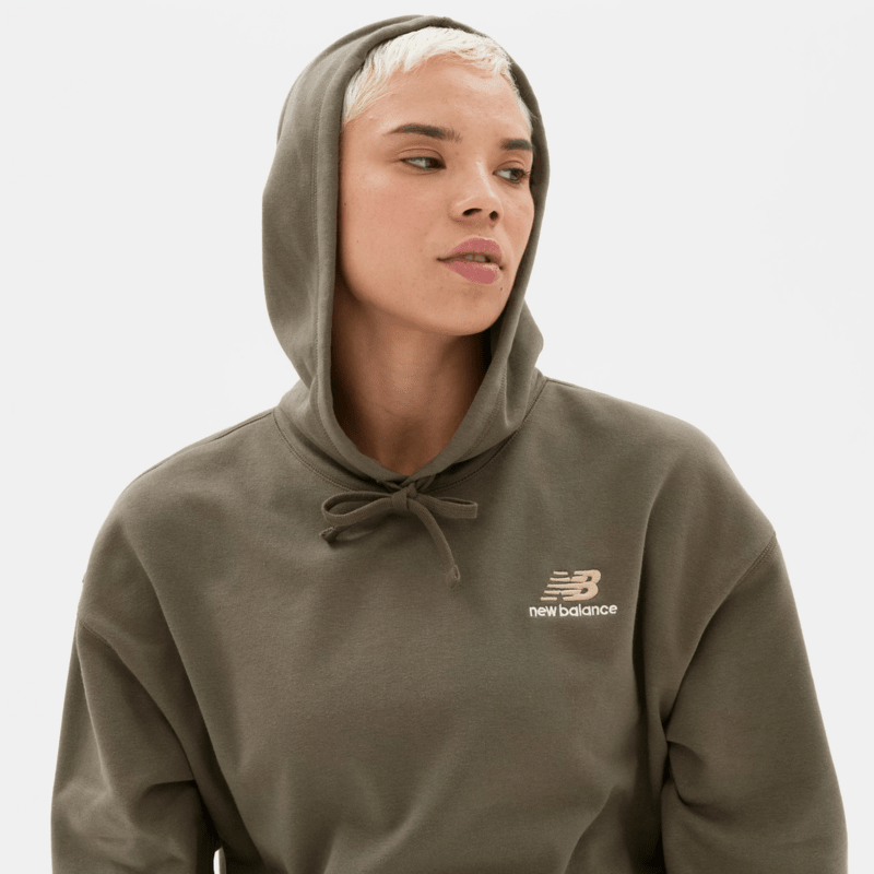 New Balance Uni-ssentials French Terry Crop Hoodie-5