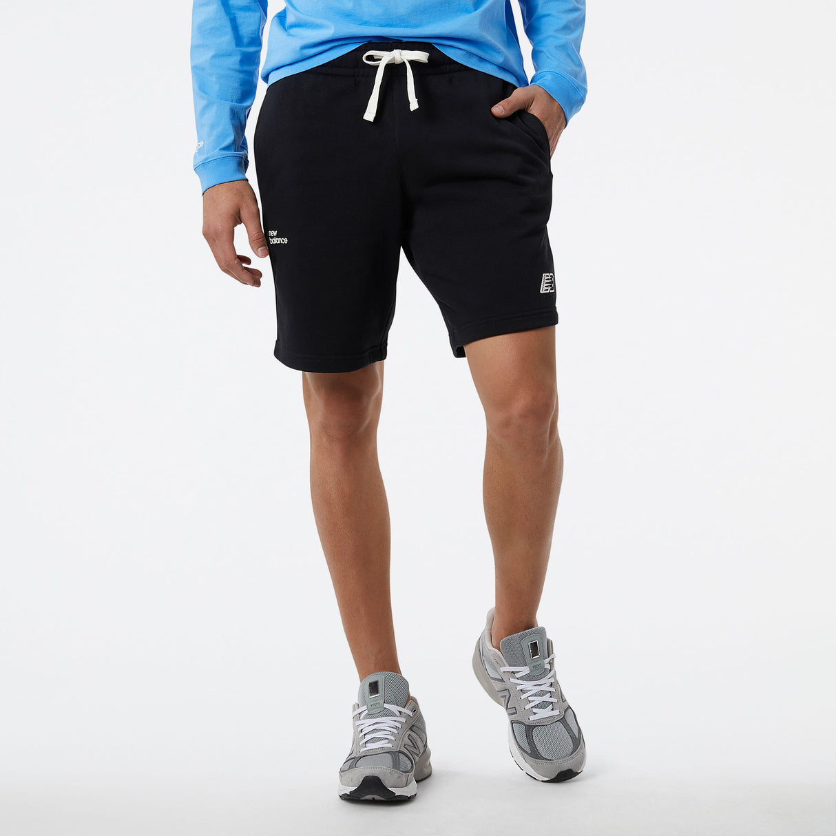 New Balance Men's Essentials Fleece Short (Tall)-1