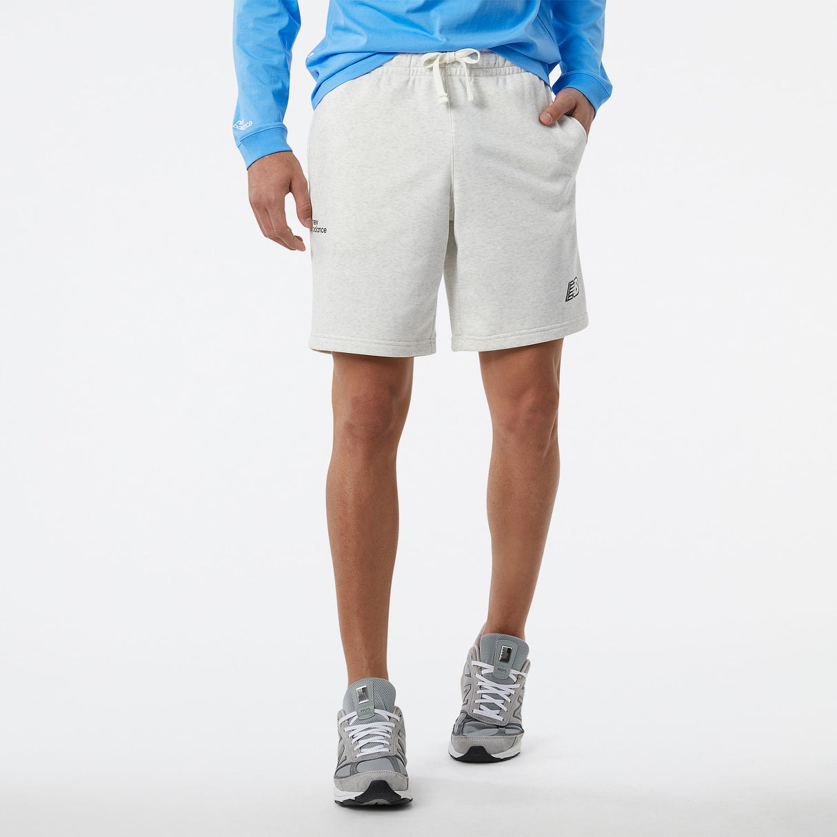 New Balance Men's Essentials Fleece Short (Tall)-1