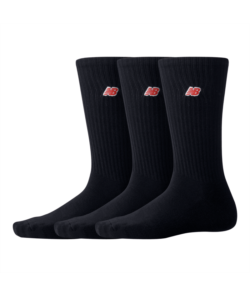 New Balance Patch Logo Crew 3 Pairs